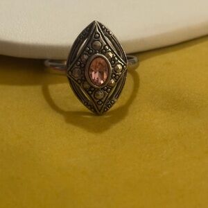 Avon Pink Oval Ring